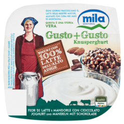 MILA YOGURT FIOR LATTE+CIOCCOLATO E MANDORLE