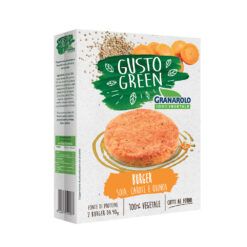 BURGER BIO VEG.QUINOA CAROTE